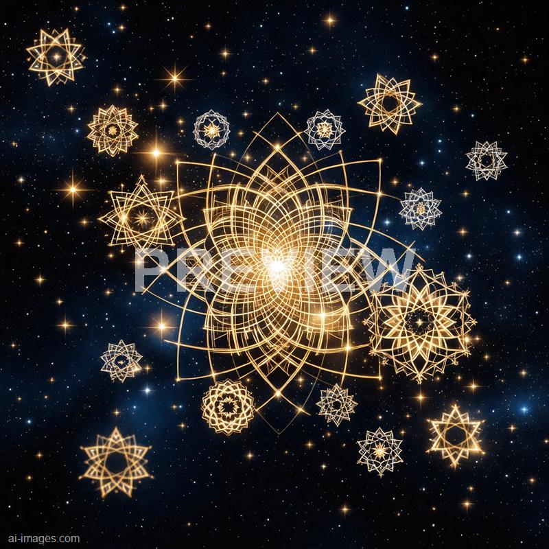 14448 - galaxy-of-patterns-islamic-geometric-shapes-floating-_250705165650_00001